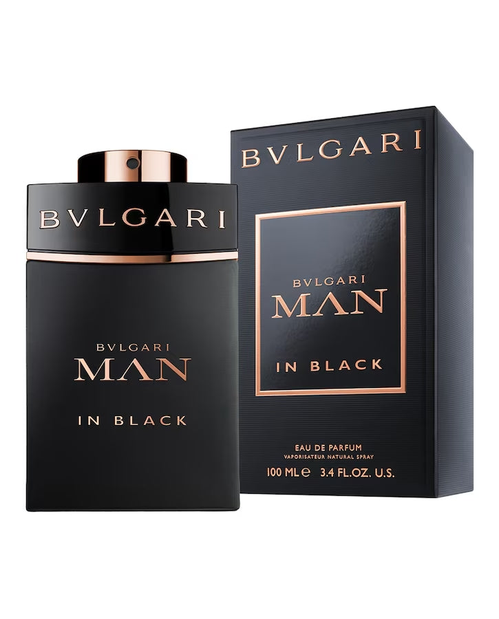 Man in black Bvlgari